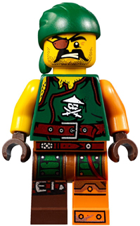 LEGO Sqiffy minifigure njo0203