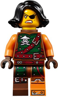 LEGO Cyren - Belt Outfit, Scabbard minifigure njo0211