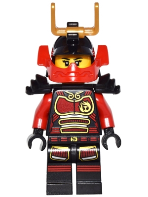 LEGO Samurai X (Nya) - Black Outfit minifigure njo0229