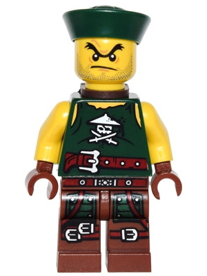 LEGO Sky Pirate Foot Soldier with Scabbard minifigure njo0230