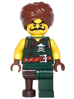 LEGO Sky Pirate Foot Soldier with Turban minifigure njo0231
