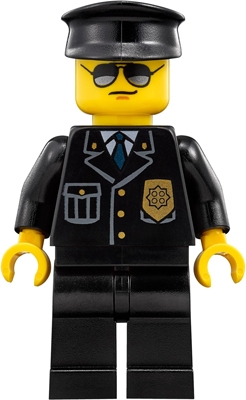 LEGO Prison Guard minifigure njo0234