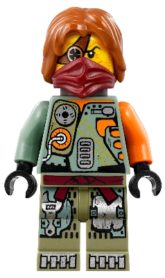 LEGO Ronin - Hair, Scabbard minifigure njo0246