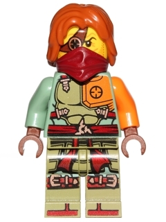 LEGO Ronin - Hair minifigure njo0269