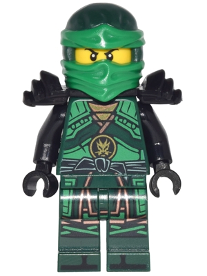 LEGO Lloyd - Hands of Time, Black Armor minifigure njo0284