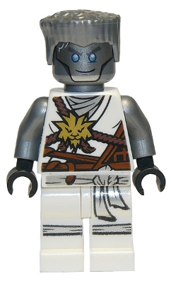 LEGO Zane (Honor Robe) - Day of the Departed, Hair minifigure njo0302