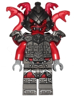 LEGO Vermillion Warrior minifigure njo0308