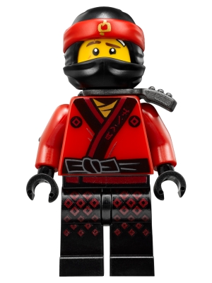 LEGO Kai - The LEGO Ninjago Movie, Pearl Dark Gray Katana Holder minifigure njo0316