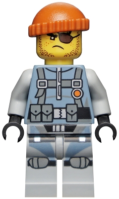 LEGO Shark Army Thug - Small Knee Plates minifigure njo0325