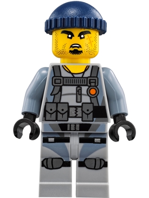 LEGO Shark Army Gunner / Charlie minifigure njo0341