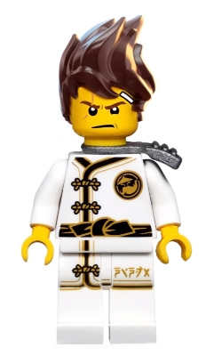 LEGO Kai - White Wu-Cru Training Gi minifigure njo0346