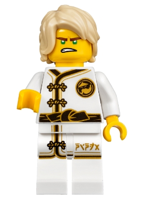 LEGO Lloyd - White Wu-Cru Training Gi minifigure njo0347
