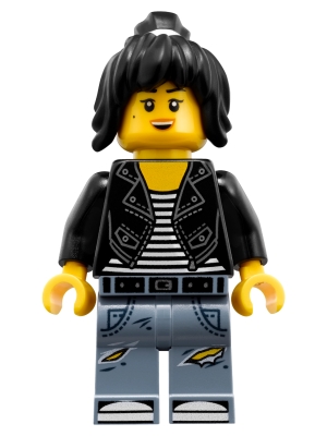 LEGO Nya - Leather Jacket and Jeans High School Outfit minifigure njo0355