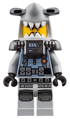 LEGO Hammer Head - Fu Manchu, Large Knee Plates minifigure njo0378