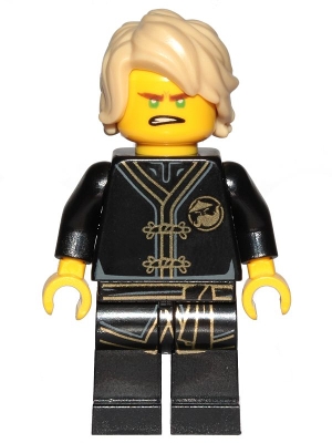 LEGO Lloyd - Black Wu-Cru Training Gi minifigure njo0424