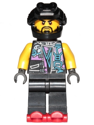 LEGO Scooter minifigure njo0431