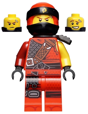 LEGO Kai - Hunted, Pearl Dark Gray Side-Scabbard minifigure njo0473