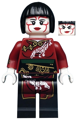 LEGO Nya - Kabuki minifigure njo0485