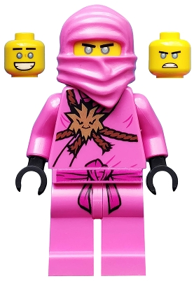 LEGO Zane - Avatar Pink Zane minifigure njo0561