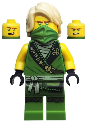 LEGO Lloyd - Legacy, Rebooted, Ninjago Logogram 'MANTER' on Torso minifigure njo0574