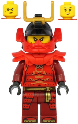 LEGO Samurai X (Nya) - Legacy, Red Shoulder Pads minifigure njo0614