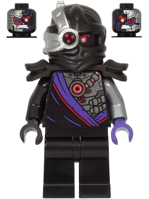 LEGO Nindroid Warrior, Black Shoulder Pads - Legacy minifigure njo0629
