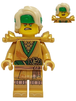 LEGO Lloyd (Golden Ninja) - Legacy, Hair minifigure njo0640