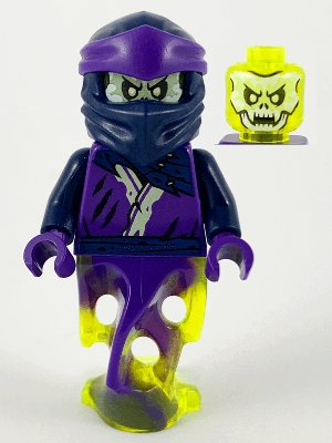 LEGO Ghost - Legacy, Skull Face / Ghost Ninja Karenn minifigure njo0644