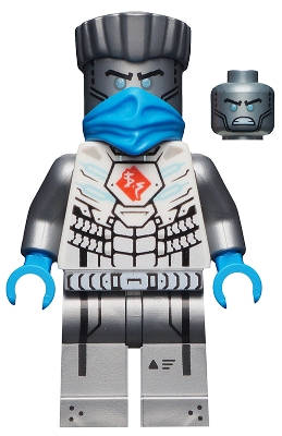 LEGO Zane - Legacy, Titanium VS minifigure njo0647