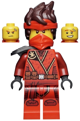 LEGO Kai - The Island, Mask and Hair with Bandana minifigure njo0680