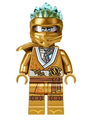 LEGO Zane (Golden Ninja) - Legacy, Shoulder Armor, Energy Effect Wrap minifigure njo0710