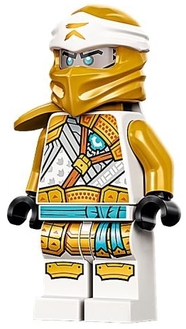 LEGO Zane (Golden Ninja) - Crystalized minifigure njo0760