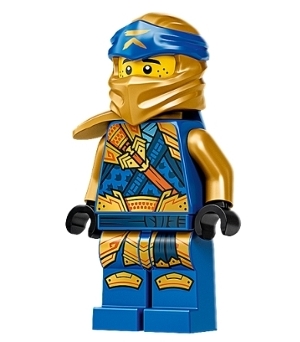 LEGO Jay (Golden Ninja) - Crystalized minifigure njo0775