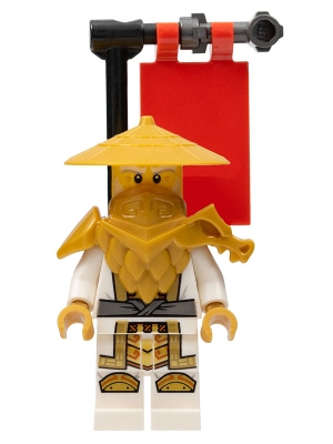 LEGO Sensei Wu - Crystallized minifigure njo0784
