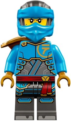 LEGO Nya - Dragons Rising, Head Wrap, Shoulder Pad minifigure njo0885