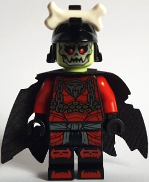LEGO Bone King - Small Bone, Cape minifigure njo0889