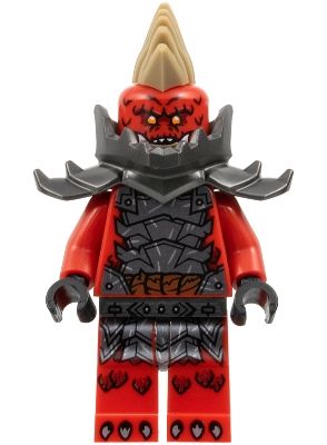 LEGO Dragonian Scout - Shoulder Pads minifigure