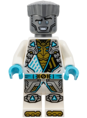 LEGO Zane - Dragons Rising, Tunic with Shoulder Armor, Hair minifigure njo0934