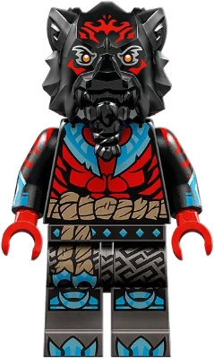 LEGO Lord Ras - Red Markings minifigure njo0935