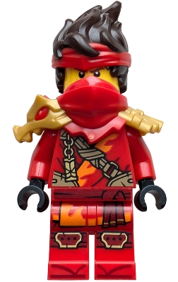 LEGO Kai - Dragons Rising, Tunic with Strap and Charm, Dragon Shoulder Armor minifigure