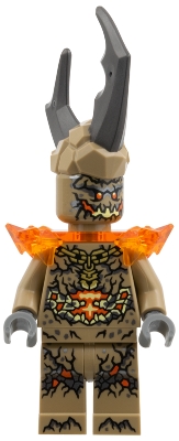 LEGO Earth Monster - Horns minifigure