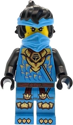 LEGO Nya - Dragons Rising, Tunic with Dragon Head, Hair minifigure