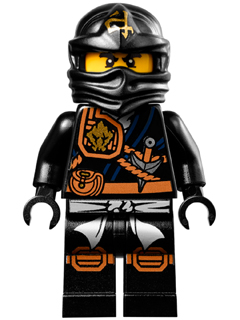 LEGO Cole (Jungle Robe) - Tournament of Elements minifigure