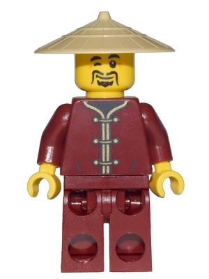 LEGO Statue - Chen's Noodle House Sign minifigure