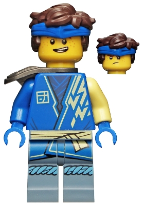 LEGO Jay - Core, Hair, Shoulder Pad minifigure