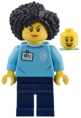 LEGO Borg Store Employee minifigure