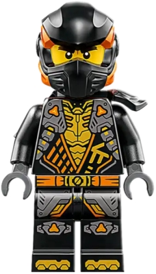 LEGO Cole - Dragons Rising, Tunic with Shoulder Armor, Head Wrap, Scabbard minifigure