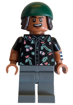 LEGO Usopp - Dark Green Bandana minifigure
