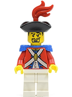 LEGO Imperial Soldier II - Officer with Red Plume minifigure