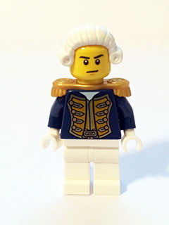 LEGO Admiral (Head 6123702) minifigure